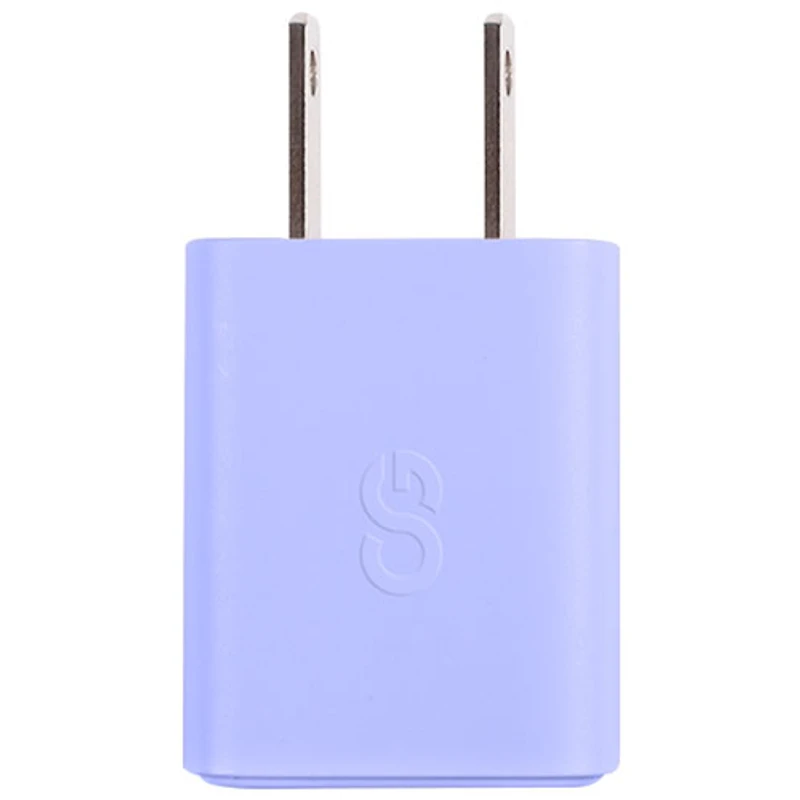 LOGiiX Vibrance 30W USB-C GaN PD Wall Charger - Lavender