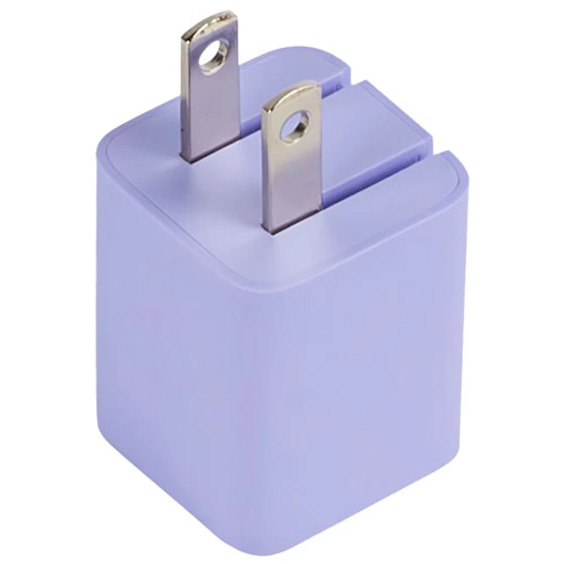 LOGiiX Vibrance 30W USB-C GaN PD Wall Charger - Lavender