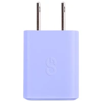 Chargeur mural PD GaN USB-C de 20 W Vibrance de LOGiiX - Lavande
