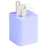 Chargeur mural PD GaN USB-C de 20 W Vibrance de LOGiiX - Lavande