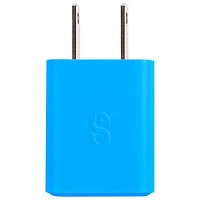Chargeur mural PD GaN USB-C de 30 W Vibrance de LOGiiX - Turquoise