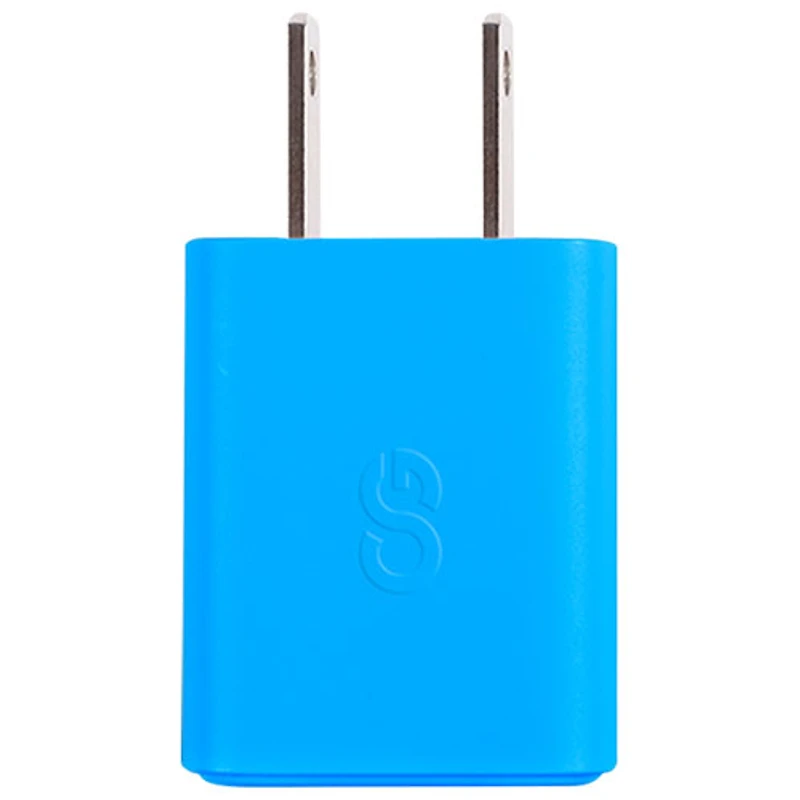 LOGiiX Vibrance 20W USB-C GaN PD Wall Charger - Turquiose