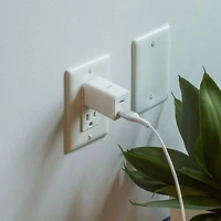 Câble tissé USB-A à Lightning de 1,2 m (3,9 pi) Vibrance de LOGiiX (LGX-13753) - Blanc