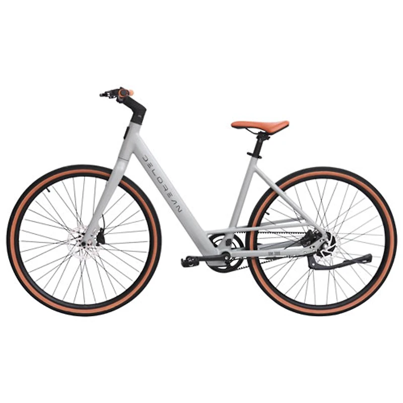 Vélo électrique 700C DM300 DeLorean (autonomie maximale 99,78 km/vitesse maximale 32 km/h) - Gris