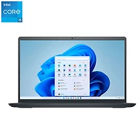 Portable de 15,6 po Inspiron de Dell - Noir carbone (Core i5-1235U d'Intel/RAM 16 Go/SSD 512 Go/Windows 11)