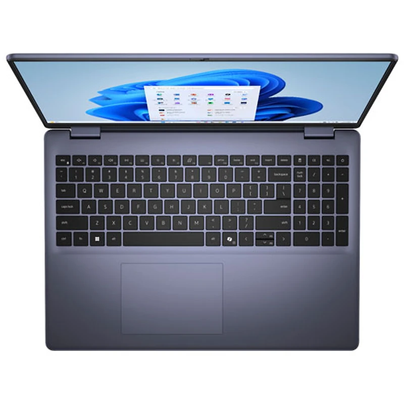 Portable de 16 po Inspiron de Dell - Bleu minuit (Core 7 150U d'Intel/SSD 1 To/RAM 16 Go/Windows 11 Famille)