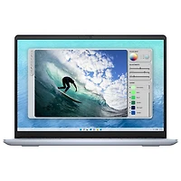 Portable de 14 po Inspiron de Dell - Bleu glacier (Core 5120U d'Intel/SSD 1 To/RAM 16 Go/Windows 11 Famille)