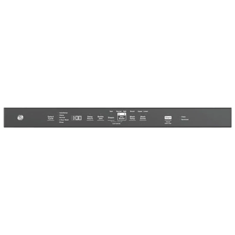 GE 24" 45dB Front-Control Dry Boost Dishwasher with Third Rack ENERGY STAR (GDT670SMVES) - Slate