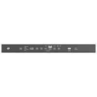 GE 24" 45dB Front-Control Dry Boost Dishwasher with Third Rack ENERGY STAR (GDT670SMVES) - Slate