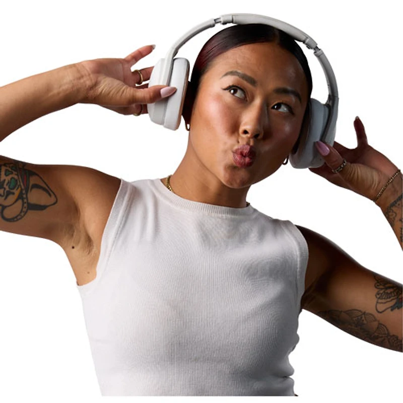 Skullcandy Crusher Evo Over-Ear Sound Isolating Bluetooth Headphones - Bone Orange