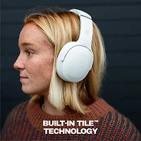 Skullcandy Crusher Evo Over-Ear Sound Isolating Bluetooth Headphones - Bone Orange