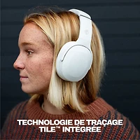 Skullcandy Crusher Evo Over-Ear Sound Isolating Bluetooth Headphones - Bone Orange