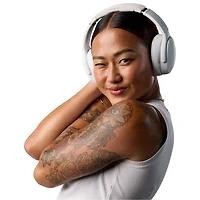 Skullcandy Crusher Evo Over-Ear Sound Isolating Bluetooth Headphones - Bone Orange