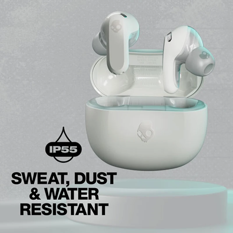 Écouteurs boutons 100 % sans fil à isolation sonore Rail ANC de Skullcandy - Os