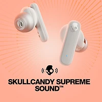 Skullcandy Smokin' Buds In-Ear Sound Isolating True Wireless Earbuds - Bone Orange