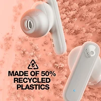 Skullcandy Smokin' Buds In-Ear Sound Isolating True Wireless Earbuds - Bone Orange