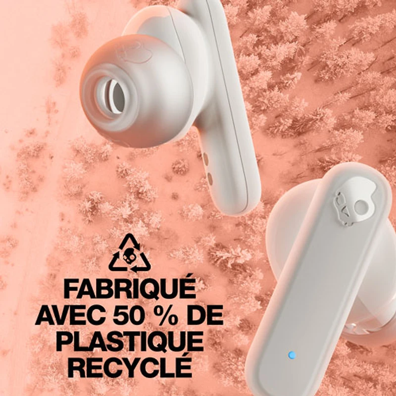 Skullcandy Smokin' Buds In-Ear Sound Isolating True Wireless Earbuds - Bone Orange