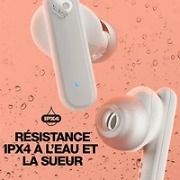 Skullcandy Smokin' Buds In-Ear Sound Isolating True Wireless Earbuds - Bone Orange