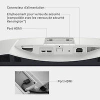 Moniteur IPS DEL WQHD 100 Hz de 27 po de Dell avec temps de réponse de 4 ms (S2725DS) - Argenté