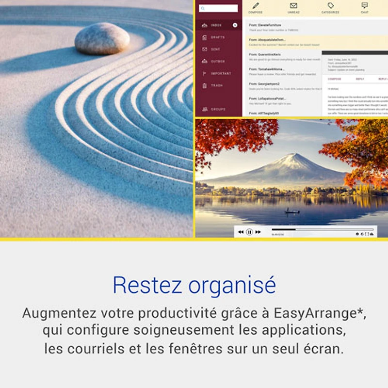 Moniteur IPS DEL WQHD 100 Hz de 27 po de Dell avec temps de réponse de 4 ms (S2725DS) - Argenté
