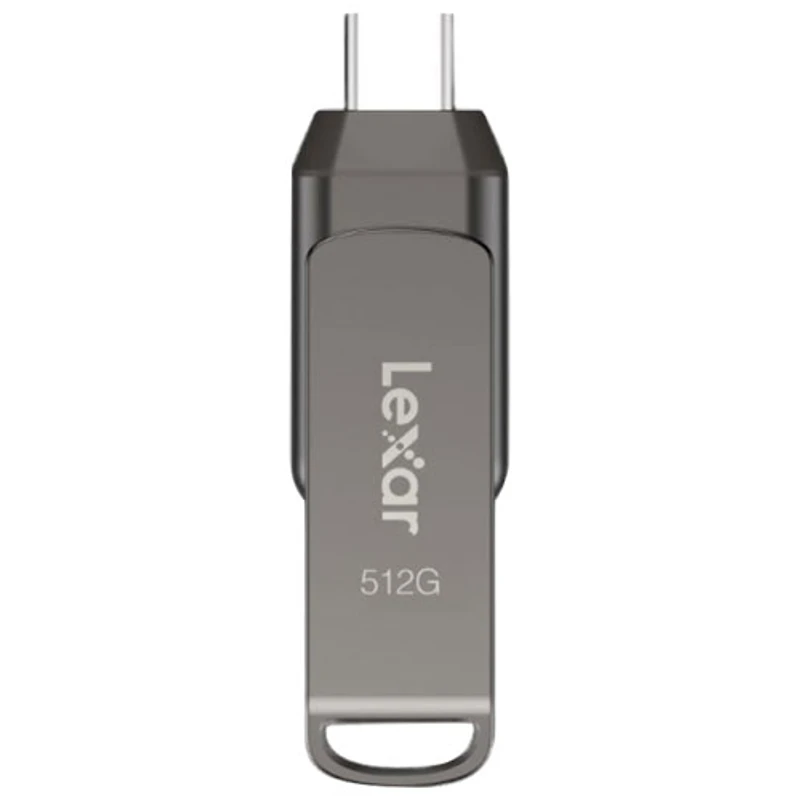 Clé USB 3.1 + USB-C de 512 Go Jump Drive Dual Drive D400 de Lexar