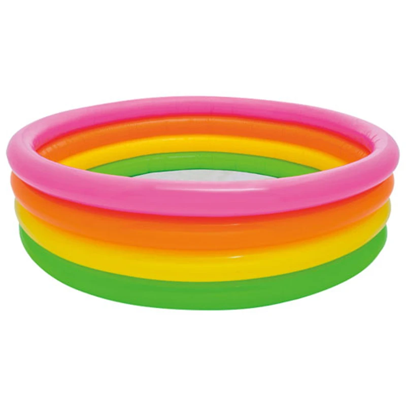 Intex Sunset Glow Inflatable Round Kiddie Pool - 5.5ft x 18in