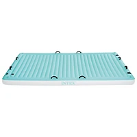 Intex Water Lounge Mat Float - 10ft 2in x 6ft 7in - Blue/White