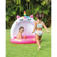 Intex Caticorn Island Inflatable Baby Pool with Sunshade
