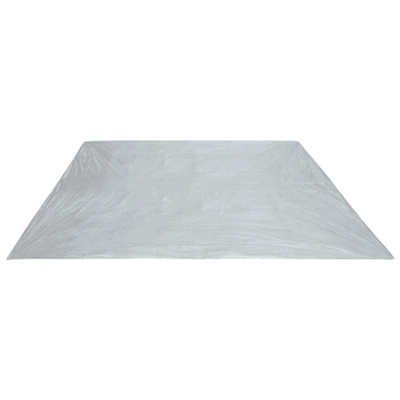 Piscine hors terre ronde ClearView Prism Frame d'Intex avec pompe à filtre, échelle et toile - 16 x 4 pi