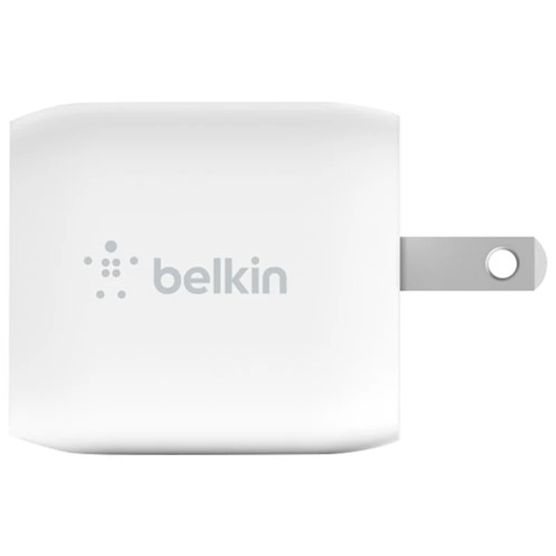 Belkin BoostCharge Pro 45W Dual USB-C Wall Charger - White