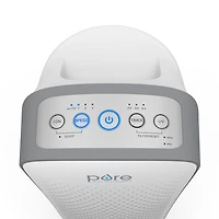 Purificateur d'air 4-en-1 PureZone Elite de Pure Enrichment avec filtre HEPA - Blanc