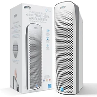 Purificateur d'air 4-en-1 PureZone Elite de Pure Enrichment avec filtre HEPA - Blanc