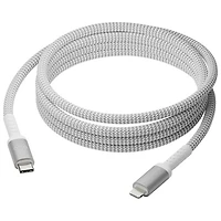 dbramante1928 2.5m (8ft) USB-C to Lightning Braided Cable (DB-CB25CLGRU512) - White