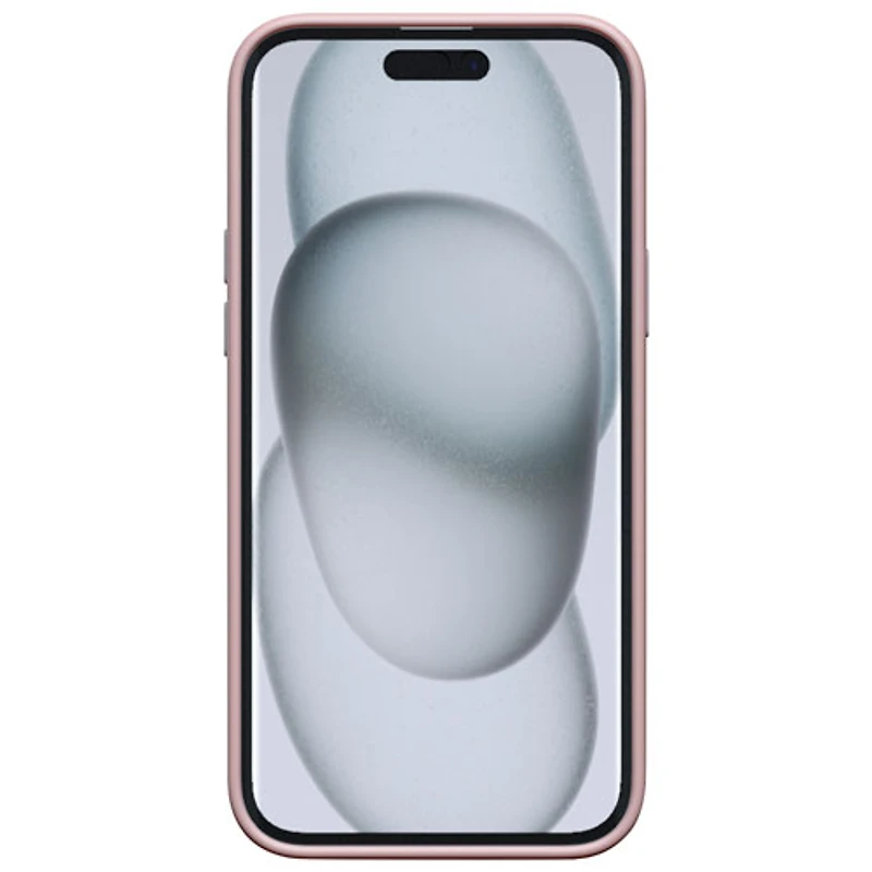 Étui rigide ajusté en silicone Sensor d'Incipio avec protecteur de lentille pour iPhone 15 Plus/14 Plus - Rose fard