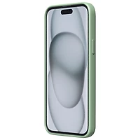 Étui rigide ajusté en silicone Sensor d'Incipio avec protecteur de lentille pour iPhone 15 Plus/14 Plus - Sauge