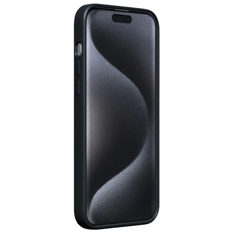 Incipio Sensor Silicone Fitted Hard Shell with Lens Protector for iPhone 15 Pro Max - Black