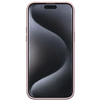 Incipio Sensor Silicone Fitted Hard Shell with Lens Protector for iPhone 15 Pro Max - Blush Pink
