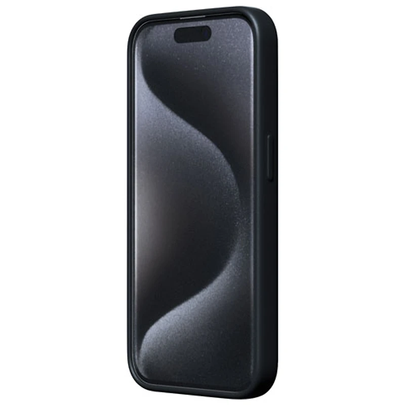 Incipio Sensor Silicone Fitted Hard Shell with Lens Protector for iPhone 15 Pro - Black