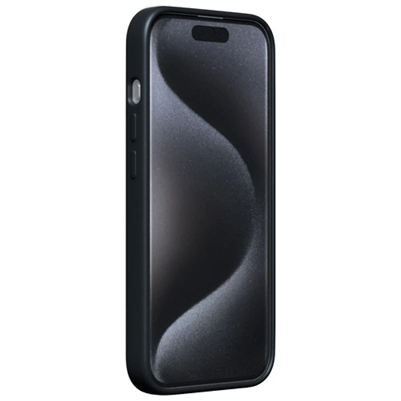 Incipio Sensor Silicone Fitted Hard Shell with Lens Protector for iPhone 15 Pro - Black