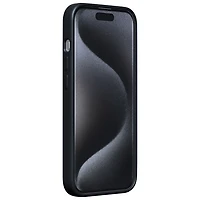 Incipio Sensor Silicone Fitted Hard Shell with Lens Protector for iPhone 15 Pro - Black