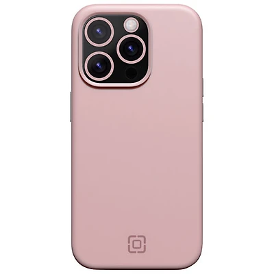 Incipio Sensor Silicone Fitted Hard Shell with Lens Protector for iPhone 15 Pro - Blush Pink