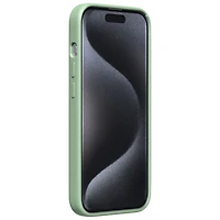 Incipio Sensor Silicone Fitted Hard Shell with Lens Protector for iPhone 15 Pro - Sage