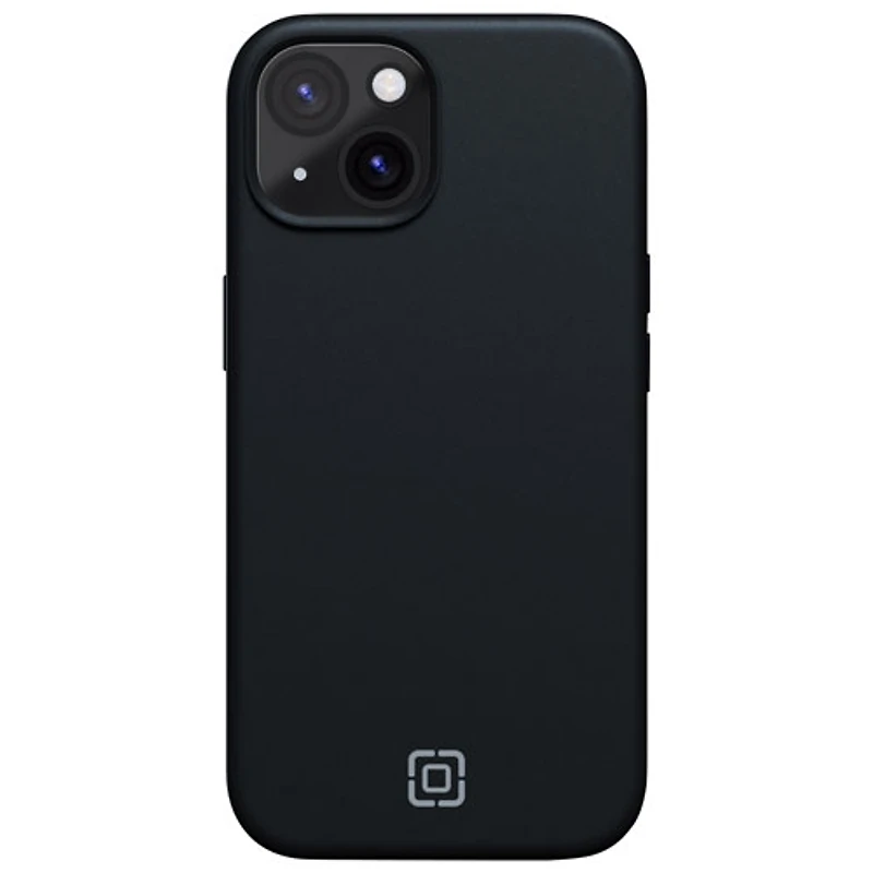 Étui rigide ajusté en silicone Sensor d'Incipio avec protecteur de lentille pour iPhone 16e/15/14/13 - Noir - Exclusivité de Best Buy
