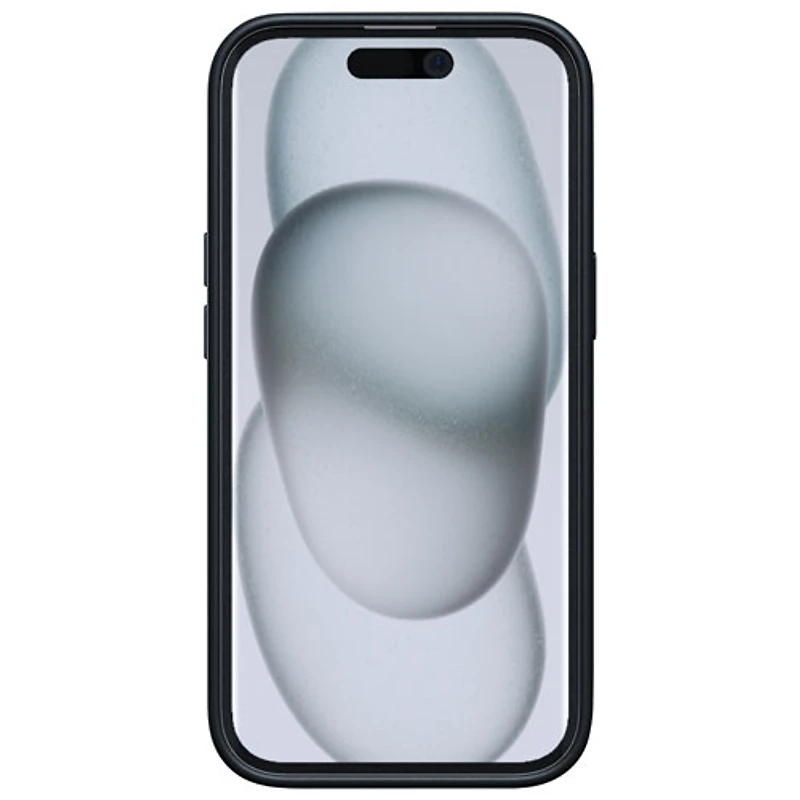 Étui rigide ajusté en silicone Sensor d'Incipio avec protecteur de lentille pour iPhone 16e/15/14/13 - Noir - Exclusivité de Best Buy