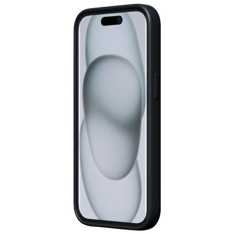Étui rigide ajusté en silicone Sensor d'Incipio avec protecteur de lentille pour iPhone 16e/15/14/13 - Noir - Exclusivité de Best Buy