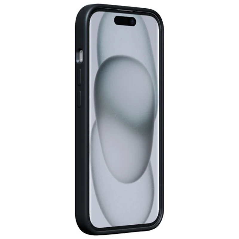 Étui rigide ajusté en silicone Sensor d'Incipio avec protecteur de lentille pour iPhone 16e/15/14/13 - Noir - Exclusivité de Best Buy