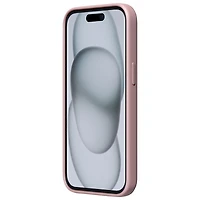 Incipio Sensor Silicone Fitted Hard Shell w/ Lens Protector for iPhone 16e/15/14/13 -Blush Pink -Only at Best Buy