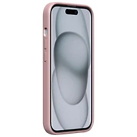 Incipio Sensor Silicone Fitted Hard Shell w/ Lens Protector for iPhone 16e/15/14/13 -Blush Pink -Only at Best Buy