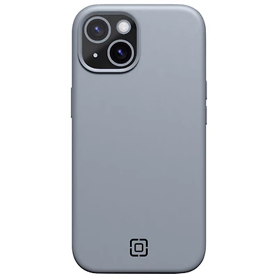 Étui rigide ajusté en silicone Sensor d'Incipio avec protecteur de lentille pour iPhone 16e/15/14/13 - Gris - Exclusivité de Best Buy