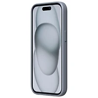 Étui rigide ajusté en silicone Sensor d'Incipio avec protecteur de lentille pour iPhone 16e/15/14/13 - Gris - Exclusivité de Best Buy
